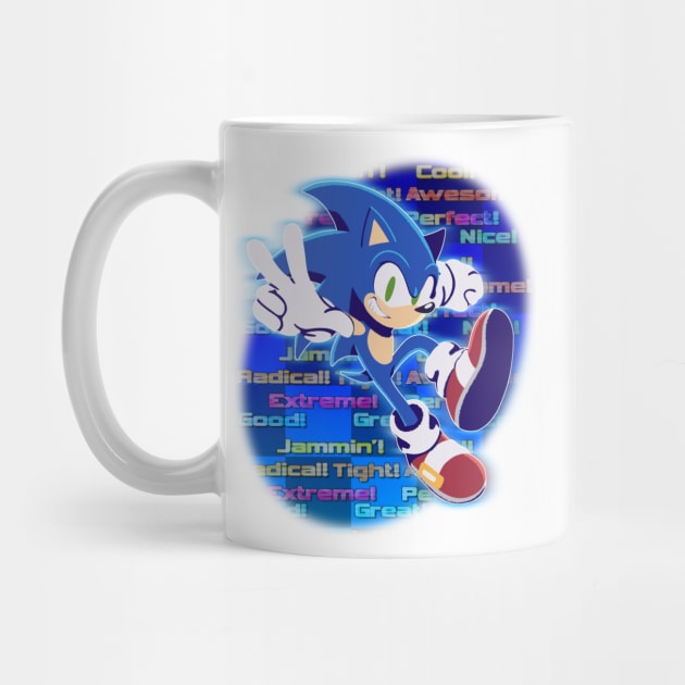 Yui Karasuno Sonic style by El Prisas Blue Blur Boutique